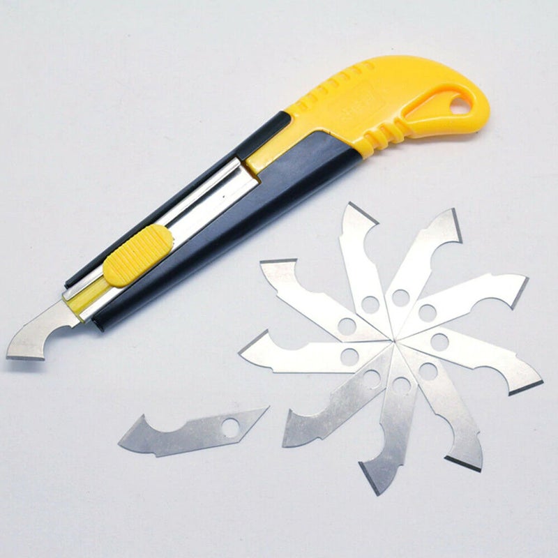 Buy 10 Blades Perspex Craft Sheet With Spare Acrylic Cutter PVC Plastic  Tool Cutting - MyDeal