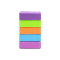 2 / 4 Pcs Yoga Block Brick Foaming Home Exercise Practice Fitness Gym Sport Tool