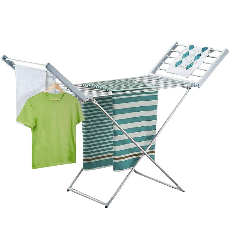 Buy 230W Electric Heated Towel Clothes Rack Dryer Warmer Airer Indoor