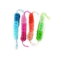 2X Mesh Strap Exfoliating Scrubber Shower Back and Back Skin Washer Rope Handles