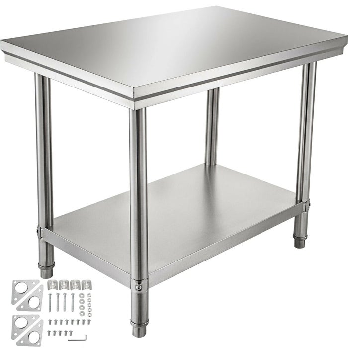 Cefito 1829x610 Commercial Stainless Steel Kitchen Bench | Buy ...