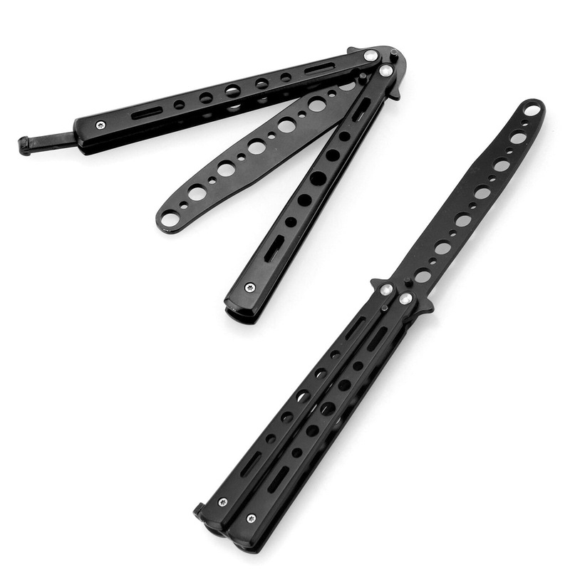 Buy Balisong Butterfly Knife Trainer Training Practice Metal Steel Tool