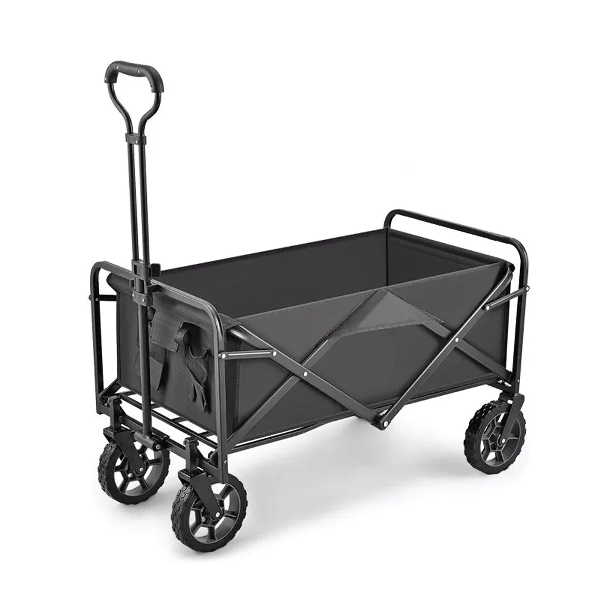 Folding Beach Wagon Cart Trolley Garden Outdoor Picnic Camping Sports Unbranded Australia