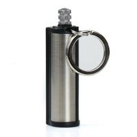 Permanent Match Box Lighter Fire Starter With Key Chain