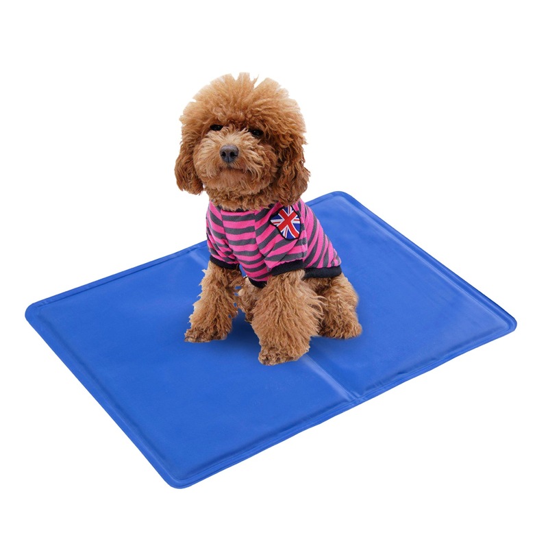 Buy Pet Cool Gel Mat Dog Cat Bed NonToxic Cooling Dog Summer Pad 5