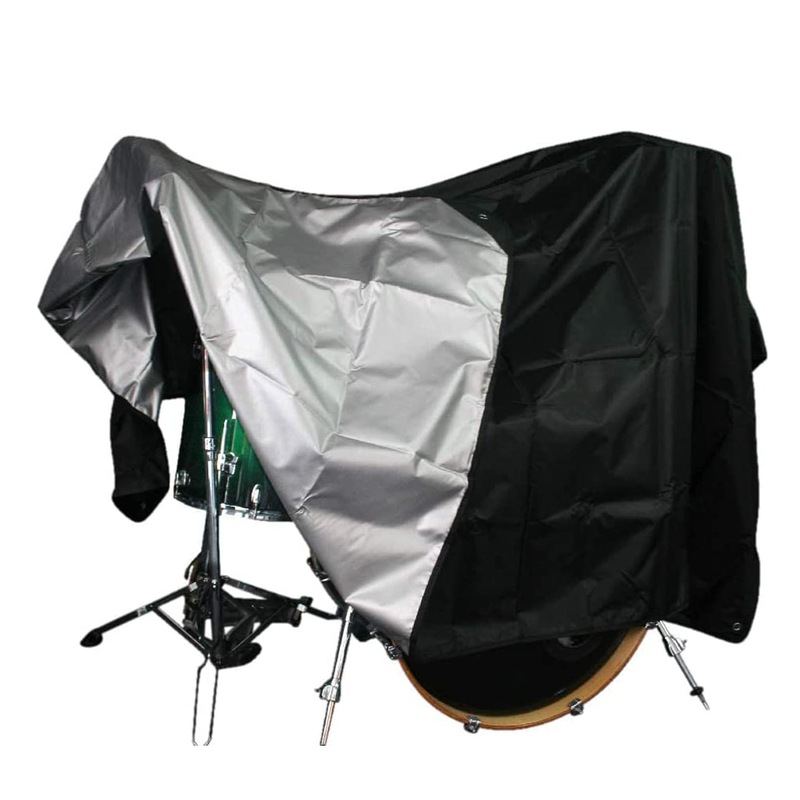 Buy Premium Black Waterproof Fabric Drum Set Cover MyDeal