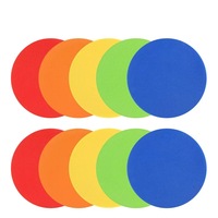 Rubber Floor Dots Agility Markers Flat Cones for Football Speed Agility Training