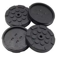 Rubber Lifting Pads For 2 Post Lift Replacement Pads Car Lift Ramp Durable - 4pcs