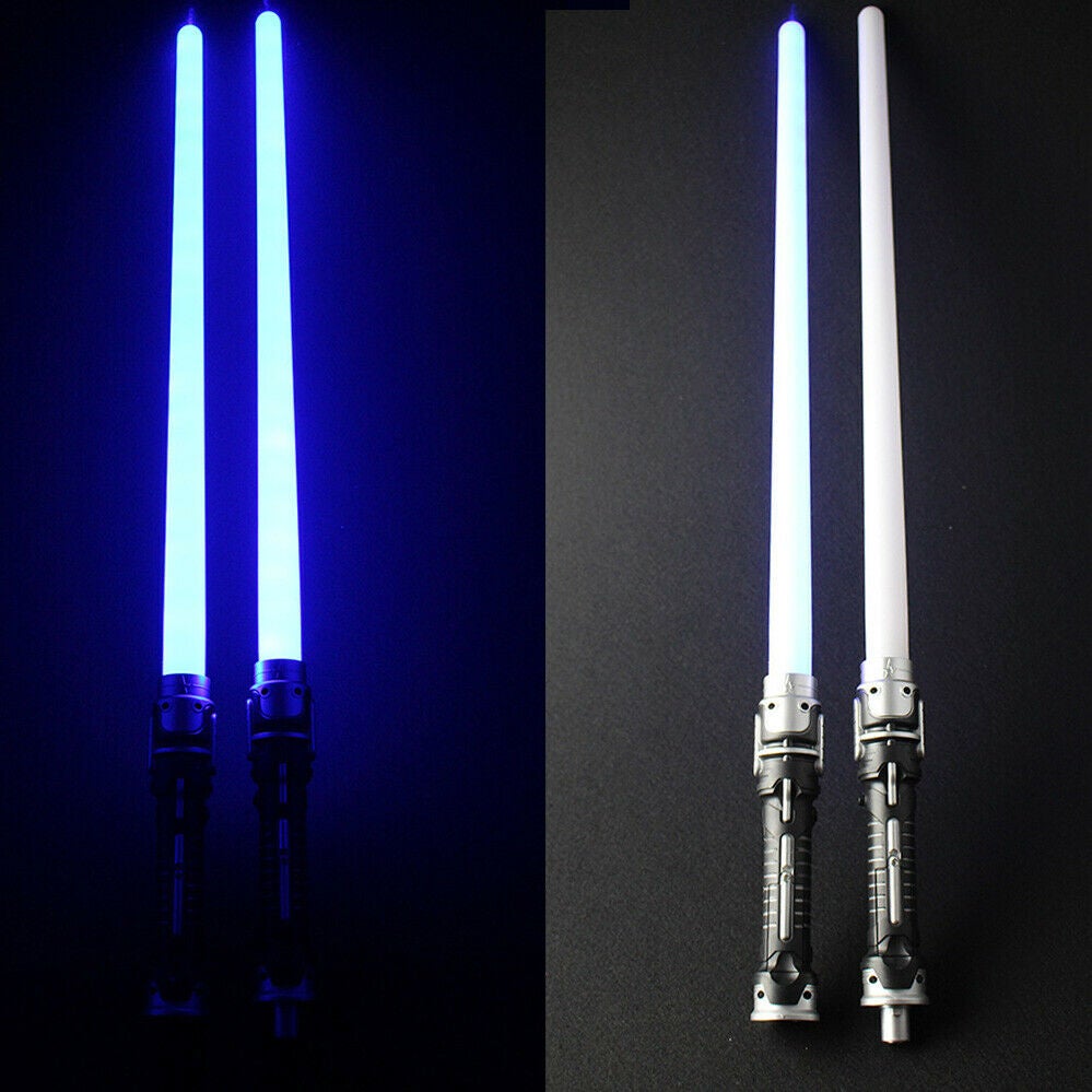 Double Sabers For Star Wars Lightsaber LED Flashing Light Sword Toys Cos Weapons 