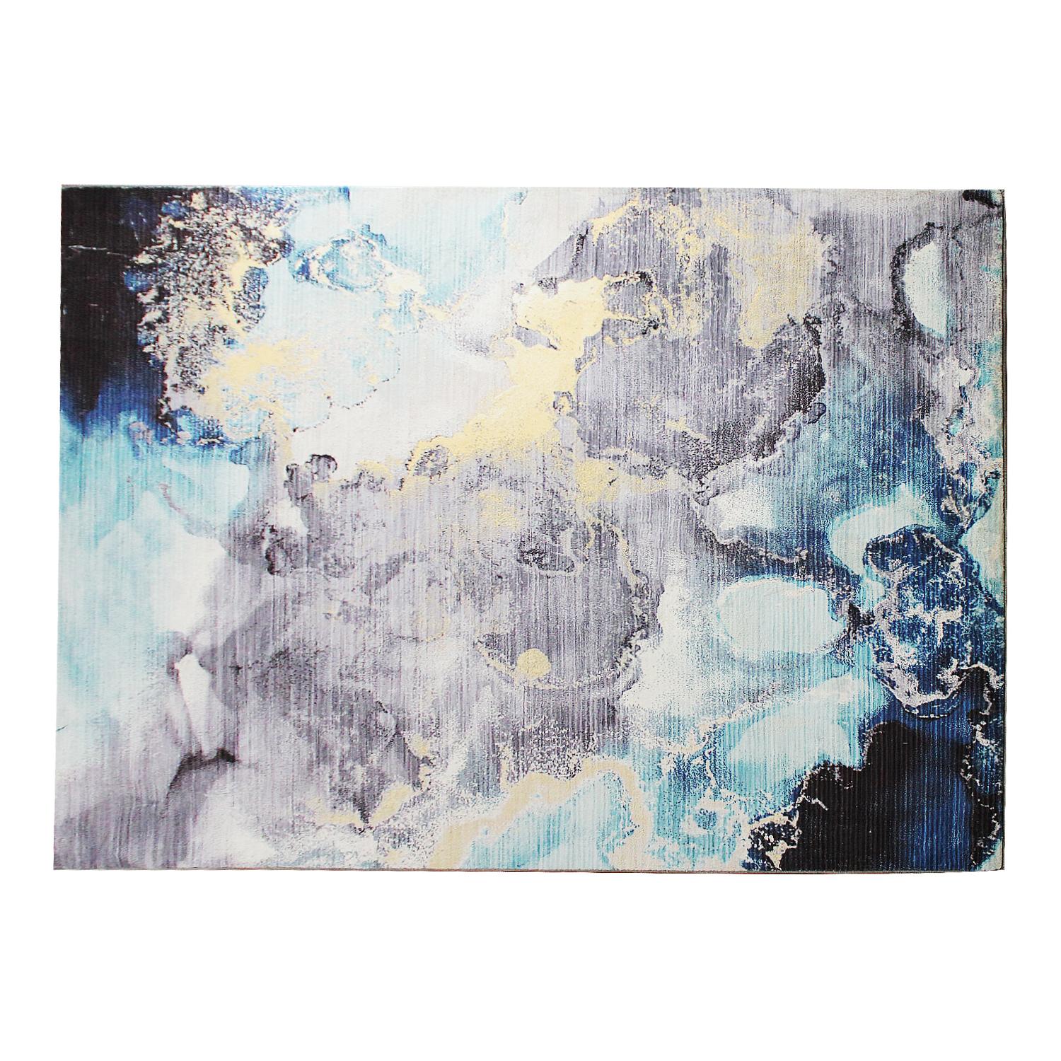 Buy Super Soft Thin Thread Floor Area Modern Abstract Rug Carpet #14 ...