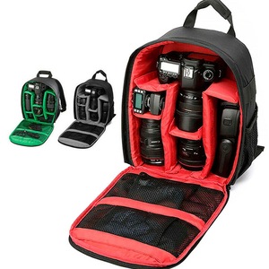 Waterproof DSLR SLR Camera Soft Case Bag Backpack Rucksack For Canon Nikon Sony