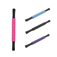 Yoga Massage Roller Stick Point Sport Muscle Body Relax Travel Massager Tool