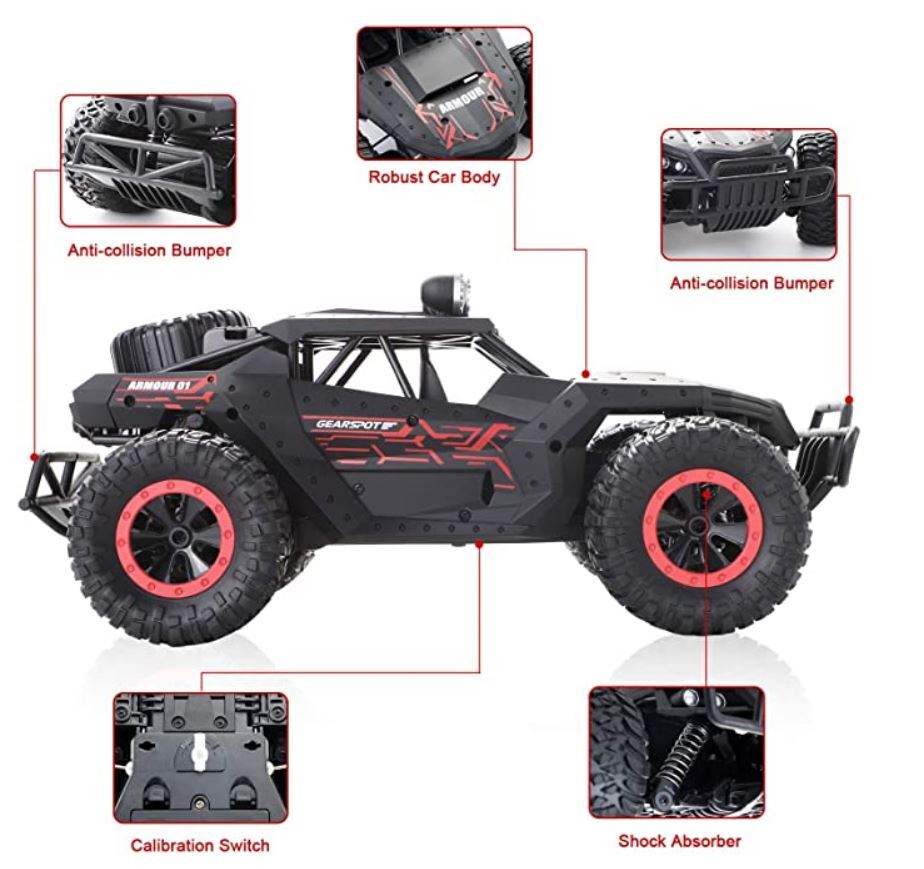 rechargeable rc truck