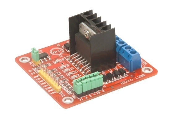 Dual H-Bridge L298N Motor Driver Module for Arduino Projects