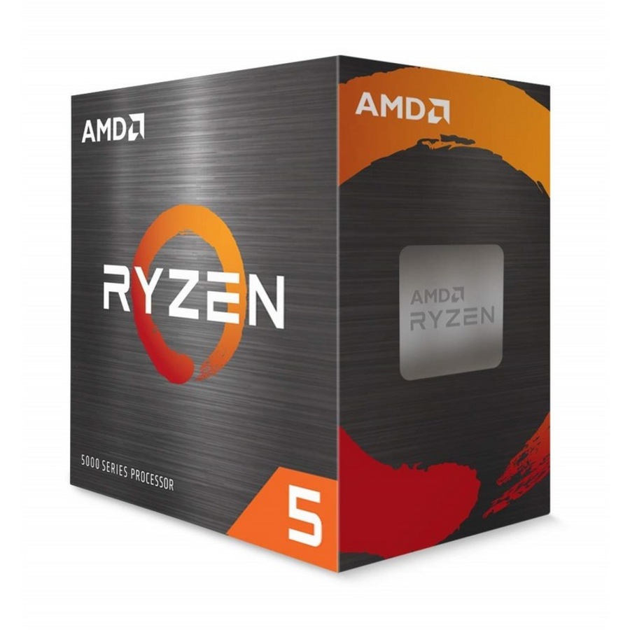 [100-100000457BOX] AMD Ryzen 5 5500 Processor, Socket AM4 6-Core/12-Threads CPU, 4.2GHz Boost