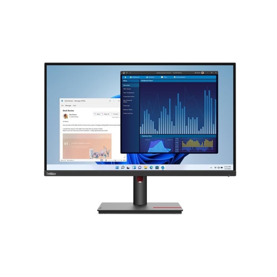 [63A9GAR1AU] Lenovo ThinkVision T27P-30 27" UHD USB-C Monitor