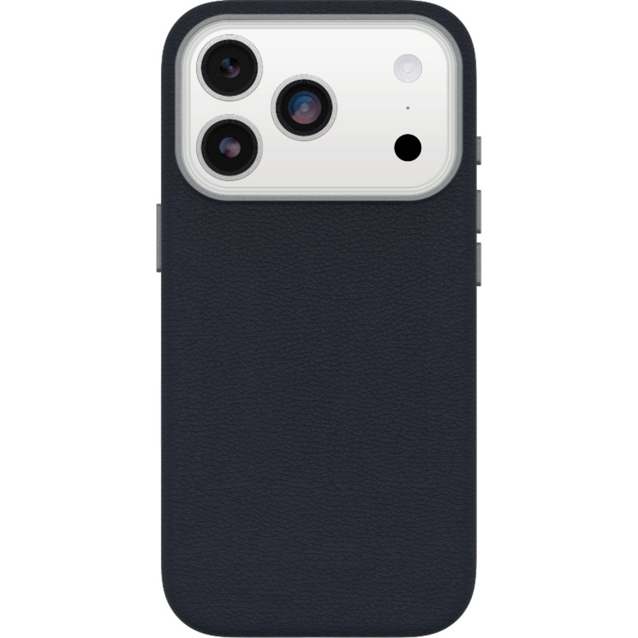 [77-99053] OtterBox Symmetry MagSafe Cactus Leather iPhone 17 Pro Riverside Blue Case with Camera Control