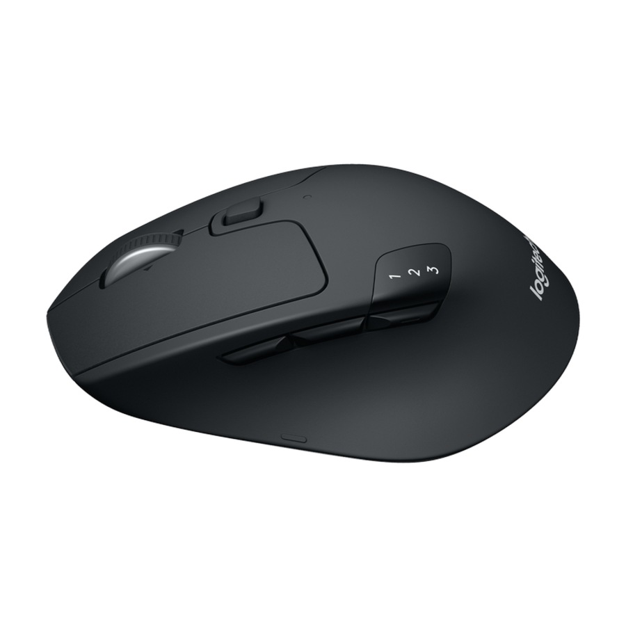 [910-004792] Logitech M720 Triathlon Multi-Device Wireless Mouse, Bluetooth, Unifying Receiver