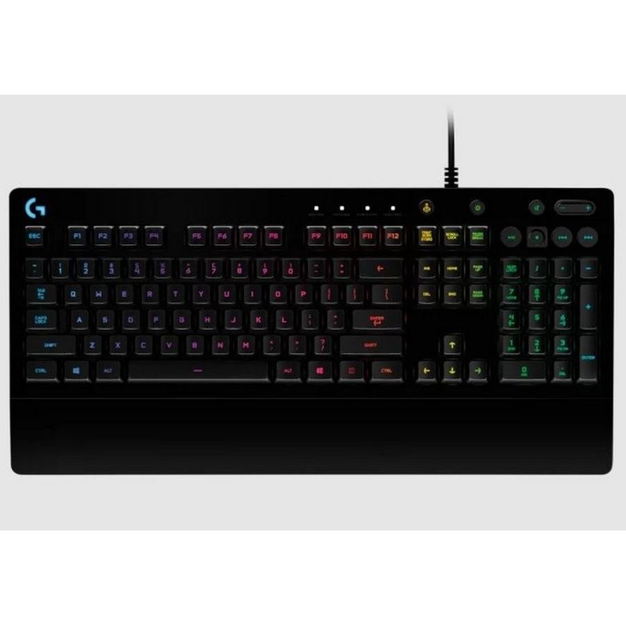 [920-008096] Logitech G213 Prodigy RGB Gaming Keyboard, 16.8 Million Lighting Colors