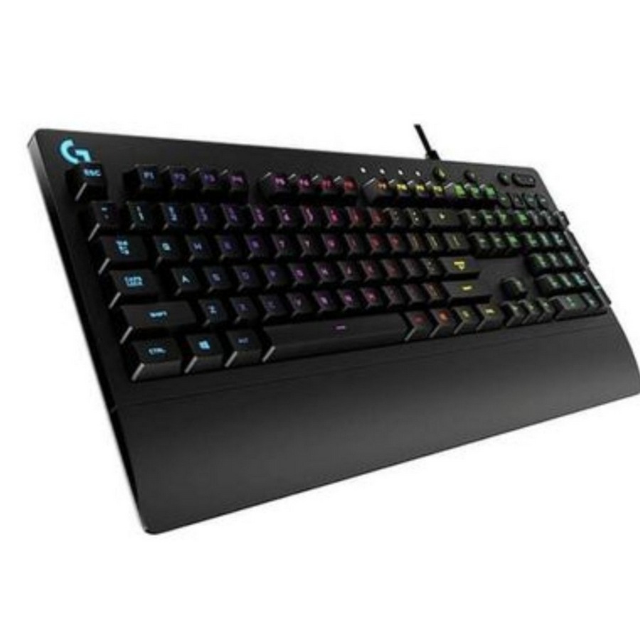 [920-008096] Logitech G213 Prodigy RGB Gaming Keyboard, 16.8 Million Lighting Colors