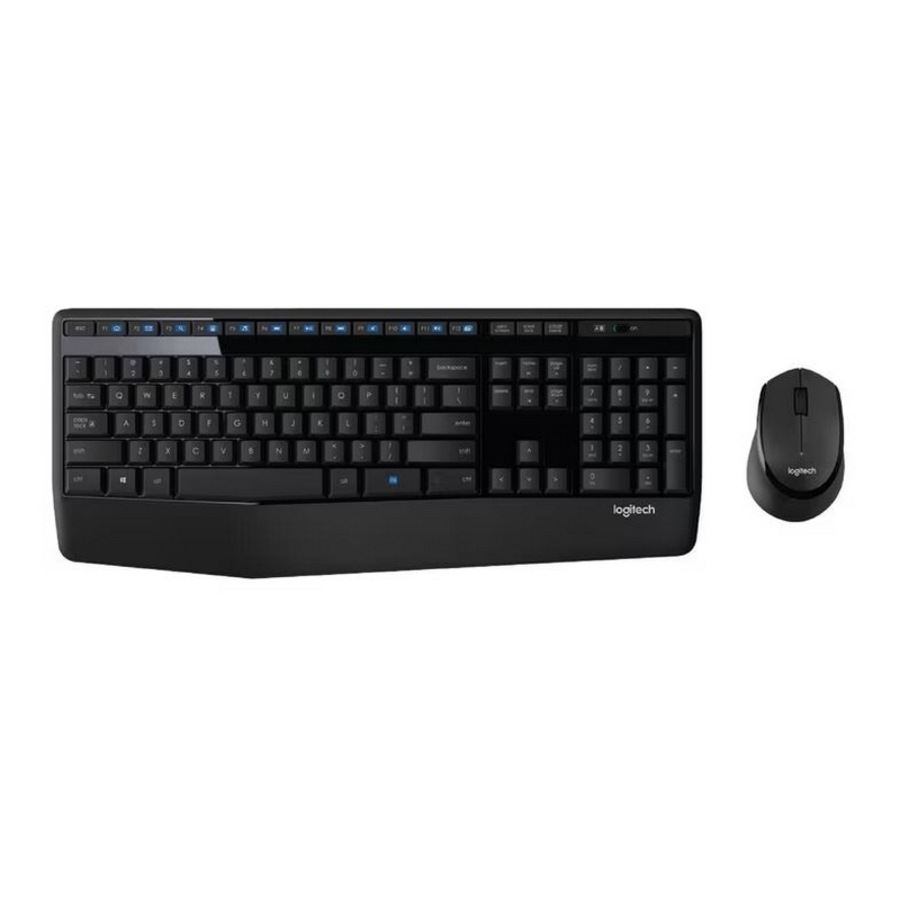 [920-012926] Logitech MK345 NEW Wireless Keyboard & Mouse Combo Full Size 12 Media Key Long
