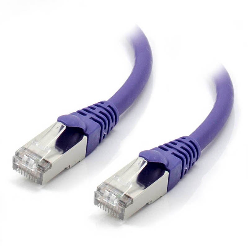 Alogic C6A-1.5-Purple-SH 1.5m Purple 10GbE Shielded CAT6A LSZH Network Cable