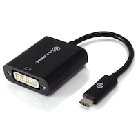Alogic UCDVI-ADP 10cm USB Type-C to DVI Adapter Supports Up To 2560x1600 Black