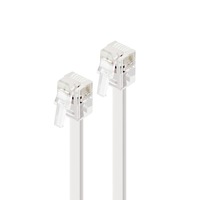 Alogic RJ12-01 1m RJ12 Telephone Cables 6P6C Connection Gold Plated Male to Male