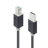 Alogic USB2-01-AB 1m USB 2.0 Type A to Type B Printer Cable Male to Male