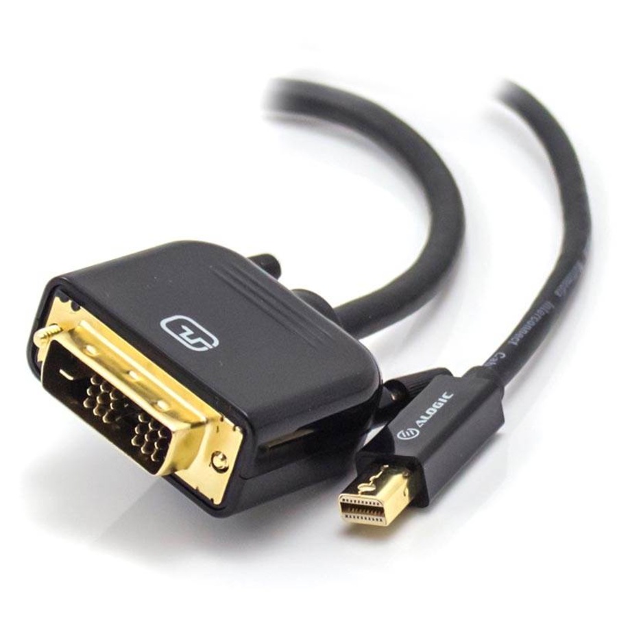 Alogic 3m Mini DisplayPort to DVI-D Cable SmartConnect Male to Male [MDP-DVI-03-MM]
