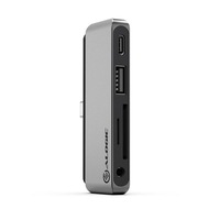 Alogic UCANCCR Anchor Card Reader Hub 4-in-1 USB-C (PD 60W) 480Mbps 3.5mm Audio Jack