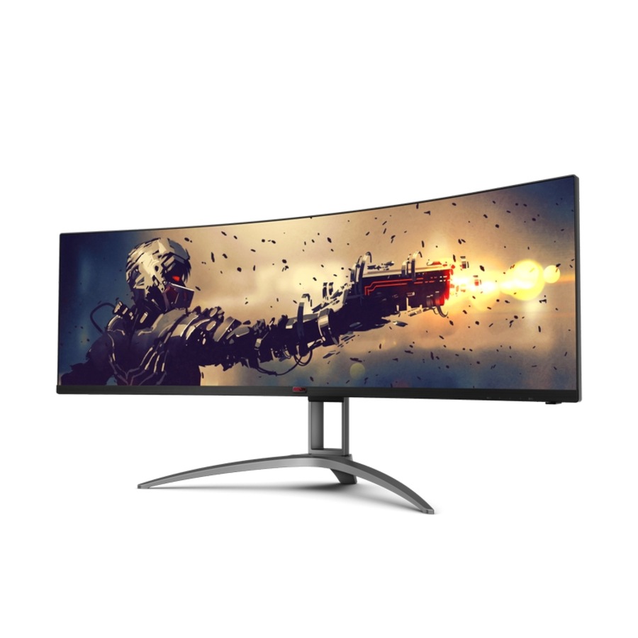 AOC AGON 49" 5K Gaming Monitor, Curved 1800R, 5120x1440 DQHD, 32:9,Adaptive Sync [AG493UCX2]