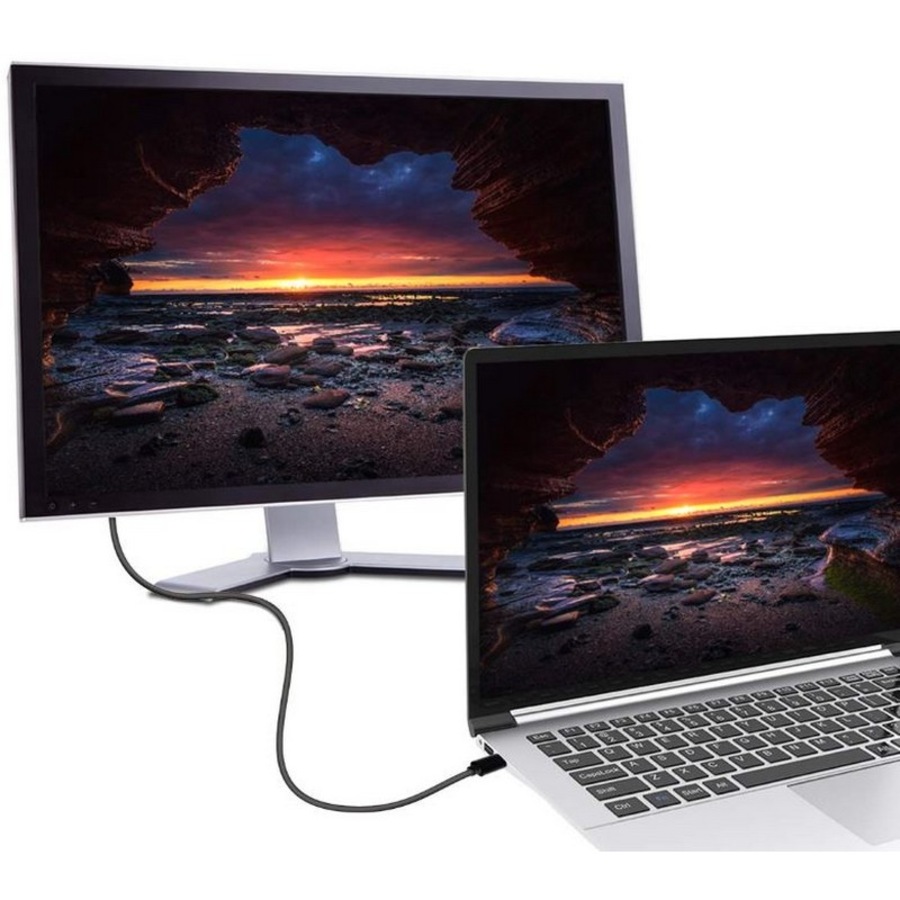 Astrotek 2m USB-C to DisplayPort USB 3.1 Type-C Male to DP Male Cable Adapter [AT-USBCDP-1.8]