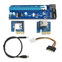 Astrotek CB-PCIEPWREXTUSB PCI-E PCI Express 1x to 16x Adapter Riser Card Extension Power USB 3.0