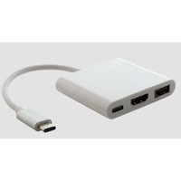 Astrotek AT-CMHDMIUSBCF Thunderbolt USB 3.1 USB Type C to HDMI + USB + Card Reader Adapter