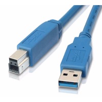 Astrotek AT-USB3-AB-2M USB 3.0 Printer Cable 2m - Type A Male to Type B Male Blue Colour