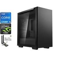 Intel Core i5 12th Gen 12400F RTX 4060 Gaming PC, 32GB RAM/2TB NVMe SSD/W11P [12400F-32G2S-RTX4060-MC110BK-W11P]