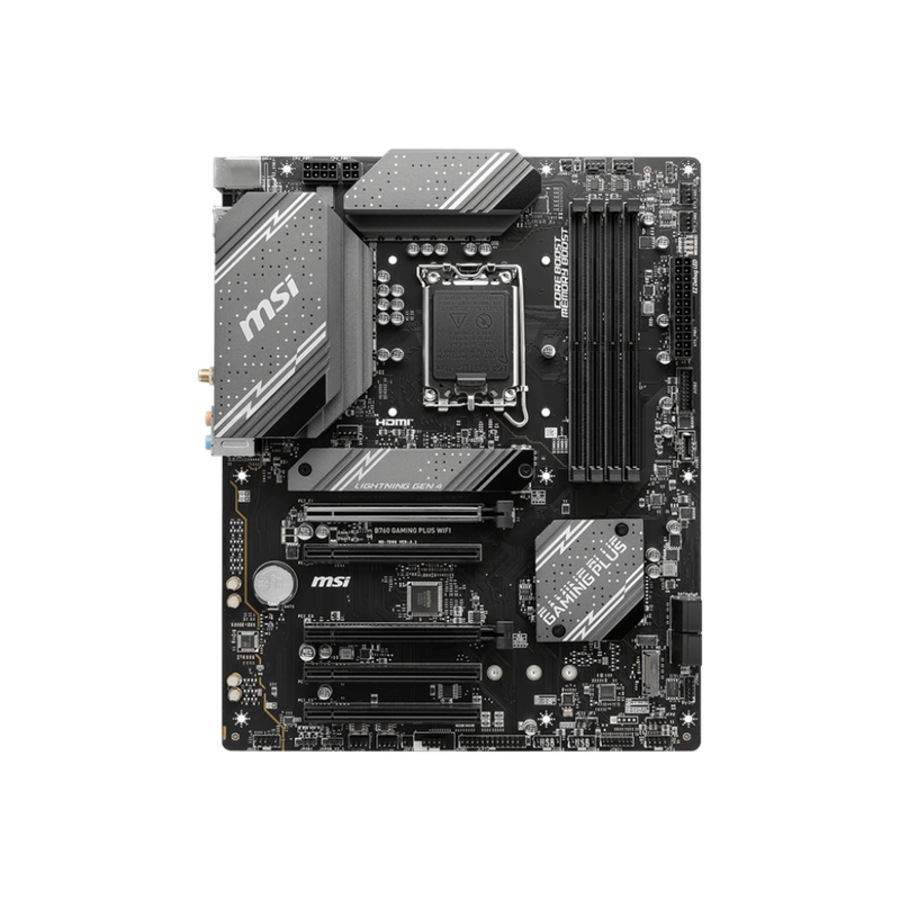 Buy [B760 GAMING PLUS WIFI] MSI Intel B760 ATX DDR5 Motherboard ...