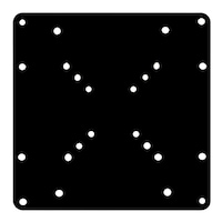 Brateck LCD-201C LCD 201C VESA Mount Bracket Adapter for 23"-42" LCD/LED/Plasma Upto 30Kg