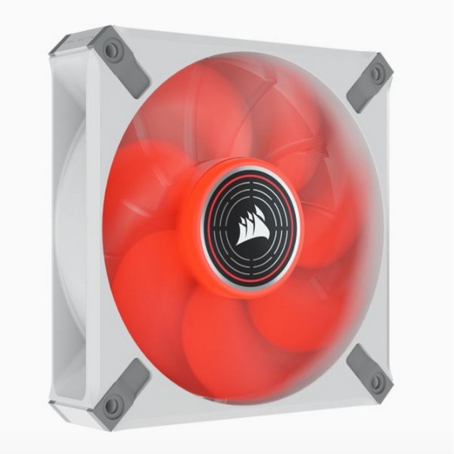 [CO-9050126-WW] Corsair ML120 LED ELITE White, 120mm Magnetic Levitation Red LED Fan Single Pack