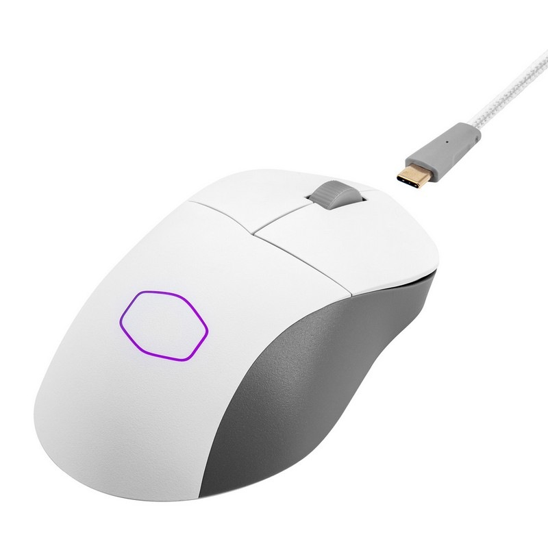 Buy Cooler Master MM-731-WWOH1 MasterMouse MM731 RGB White Wireless ...