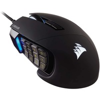 Corsair CH-9304211-AP SCIMITAR RGB ELITE Black Gaming Mouse with 17 Programmable Button