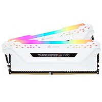Corsair CMW16GX4M2C3600C18W Vengeance RGB PRO 16GB (2x8GB) DDR4 3600MHz C18 Desktop Gaming Memory White
