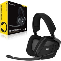 Corsair CA-9011201-AP VOID RGB ELITE Wireless Premium Gaming Headset with 7.1 Surround Carbon