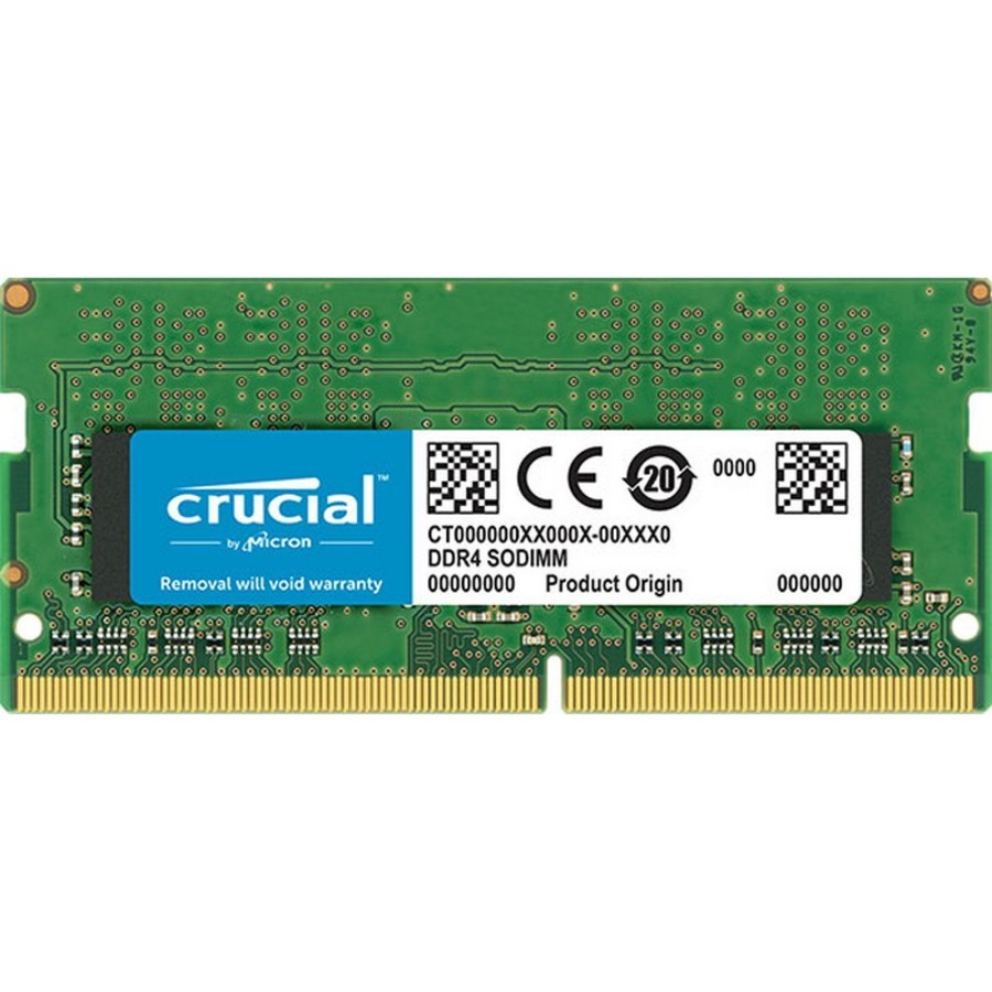 [CT8G4SFS832A] Crucial 8GB 1x8GB DDR4 SODIMM 3200MHz CL22 1.2V Single Ranked Notebook Laptop