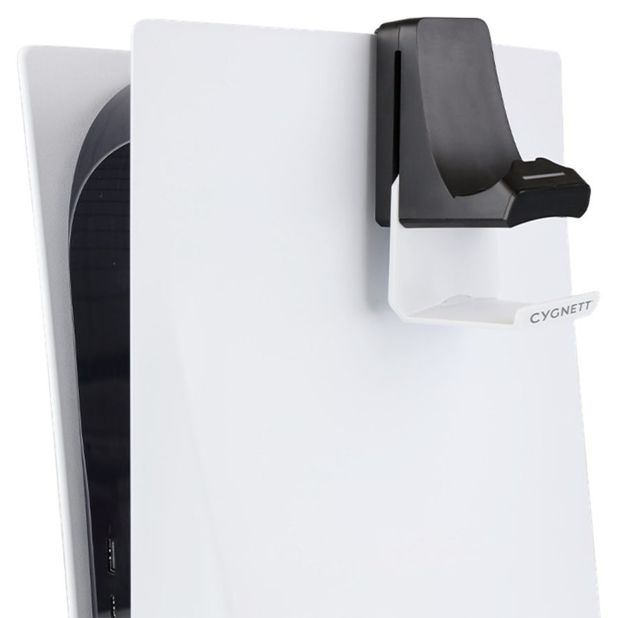 Cygnett Charge & Play PS5 Dual Sense Charging Dock + Headset Hook [CY4452CYPSC]