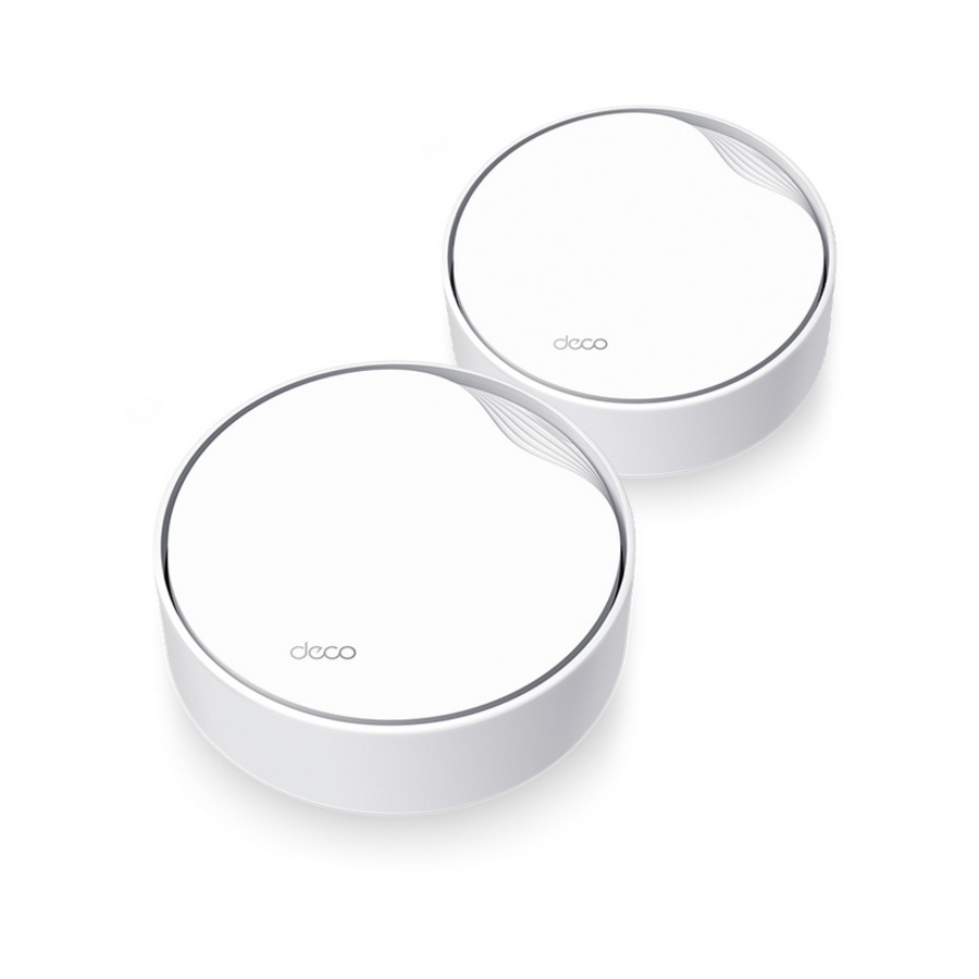 [Deco X50-PoE(2-pack)] AX3000 Whole Home Mesh WiFi 6 System with PoE