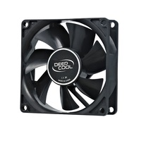 DeepCool DP-FDC-XF80 mm Hydro Bearing Case Fan Molex 20dB 1800 RPM 80x80x25mm