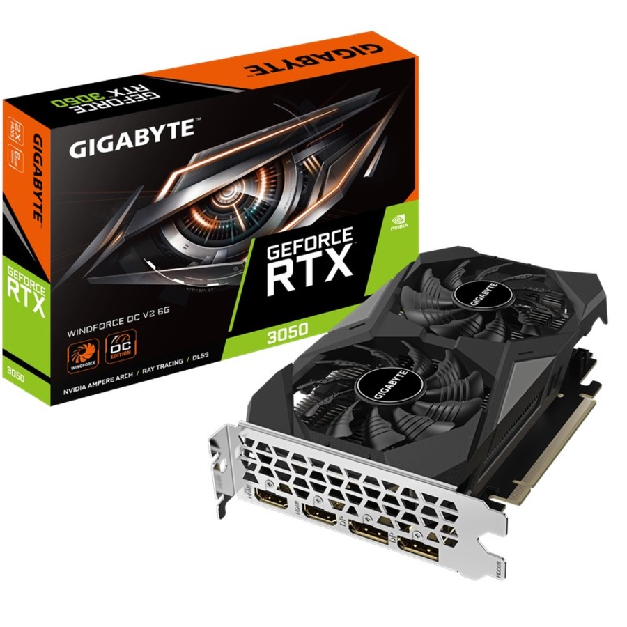 Buy Gigabyte GeForce RTX 3050 WINDFORCE OC 6G Graphics Card [GV ...