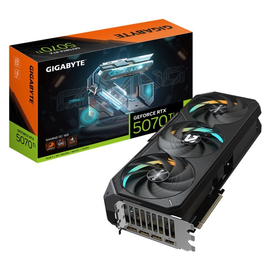Gigabyte GeForce RTX 5070 Ti GAMING OC 16G Graphics Card [GV-N507TGAMING OC-16GD]